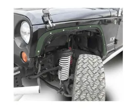 Steinjager Fender Deletes, Front Wrangler JK 2007-2018 Locas Green