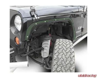 Steinjager Fender Deletes, Front Wrangler JK 2007-2018 Locas Green - J0048786