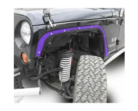 Steinjager Fender Deletes, Front Wrangler JK 2007-2018 Sinbad Purple