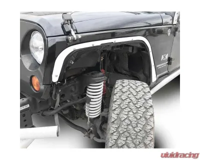 Steinjager Fender Deletes, Front Wrangler JK 2007-2018 Cloud White - J0048791