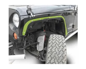 Steinjager Fender Deletes, Front Wrangler JK 2007-2018 Gecko Green