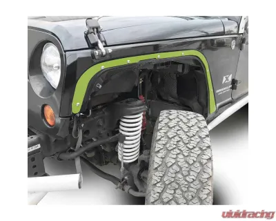 Steinjager Fender Deletes, Front Wrangler JK 2007-2018 Gecko Green - J0048793