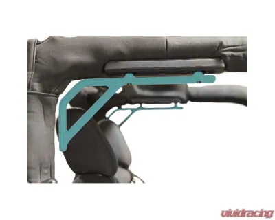 Steinjager Grab Handle Kit Wrangler JK 2007-2018 Rigid Design Rear for 2 Door JK Tiffany Blue - J0048816