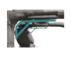 Steinjager Grab Handle Kit Wrangler JK 2007-2018 Rigid Design Rear for 2 Door JK Teal