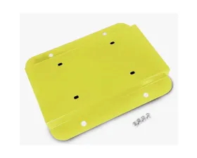 Steinjager License Plate Relocation Kit Jeep Wrangler JK 07-18 Lemon Peel