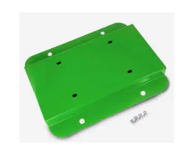 Steinjager License Plate Relocation Kit Jeep Wrangler JK 07-18 Neon Green