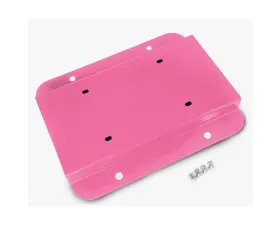 Steinjager License Plate Relocation Kit Jeep Wrangler JK 07-18 Pinky