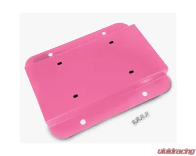 Steinjager License Plate Relocation Kit Jeep Wrangler JK 07-18 Pinky - J0049076