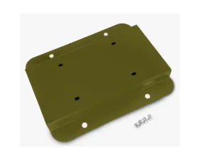 Steinjager License Plate Relocation Kit Jeep Wrangler JK 07-18 Locas Green