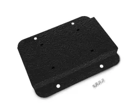 Steinjager License Plate Relocation Kit Jeep Wrangler JK 07-18 Texturized Black