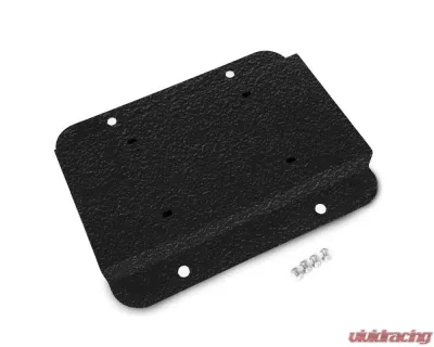 Steinjager License Plate Relocation Kit Jeep Wrangler JK 07-18 Texturized Black - J0049079