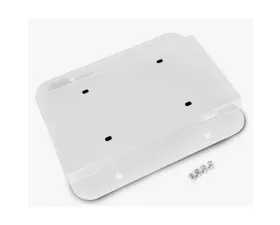 Steinjager License Plate Relocation Kit Jeep Wrangler JK 07-18 Cloud White