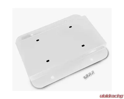 Steinjager License Plate Relocation Kit Jeep Wrangler JK 07-18 Cloud White - J0049082