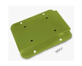 Steinjager License Plate Relocation Kit Jeep Wrangler JK 07-18 Gecko Green
