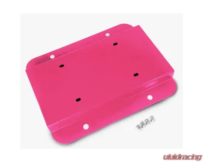 Steinjager License Plate Relocation Kit Jeep Wrangler JK 07-18 Hot Pink - J0049085
