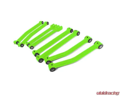Steinjager 2.5-4.0 Inch Lift Control Arms Kit Neon Green Wrangler JK 2007-2018 - J0049100