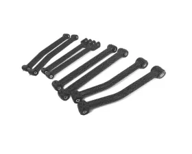 Steinjager 2.5-4.0 Inch Lift Control Arms Kit Texutrized Black Wrangler JK 2007-2018