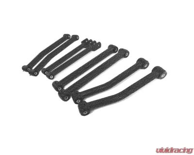 Steinjager 2.5-4.0 Inch Lift Control Arms Kit Texutrized Black Wrangler JK 2007-2018 - J0049104