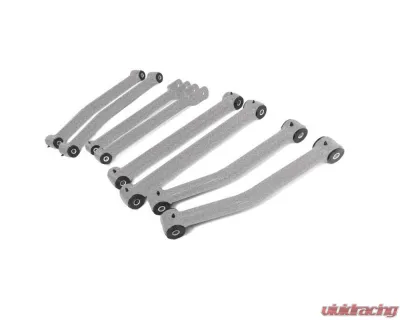 Steinjager 2.5-4.0 Inch Lift Control Arms Kit Gray Hammertone Wrangler JK 2007-2018 - J0049105