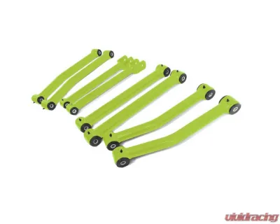 Steinjager 2.5-4.0 Inch Lift Control Arms Kit Gecko Green Wrangler JK 2007-2018 - J0049109