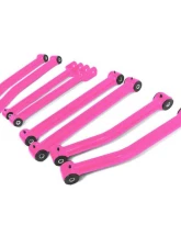 Steinjager 2.5-4.0 Inch Lift Control Arms Kit Hot Pink Wrangler JK 2007-2018                                     - J0049110 - Image 4