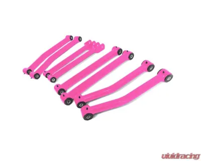 Steinjager 2.5-4.0 Inch Lift Control Arms Kit Hot Pink Wrangler JK 2007-2018 - J0049110