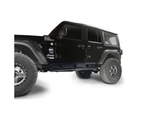 Steinjager Rock Slider (Black) Jeep Wrangler JL 4-Door 2018-2020