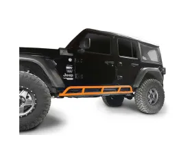 Steinjager Rock Slider (Fluorescent Orange) Jeep Wrangler JL 4-Door 2018-2020