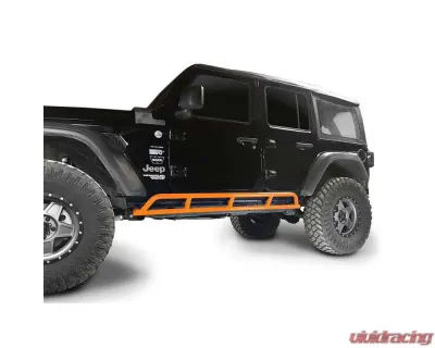 Steinjager Rock Slider (Fluorescent Orange) Jeep Wrangler JL 4-Door 2018-2020 - J0049189