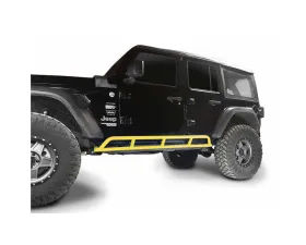 Steinjager Rock Slider (Lemon Peel) Jeep Wrangler JL 4-Door 2018-2020