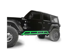 Steinjager Rock Slider (Neon Green) Jeep Wrangler JL 4-Door 2018-2020