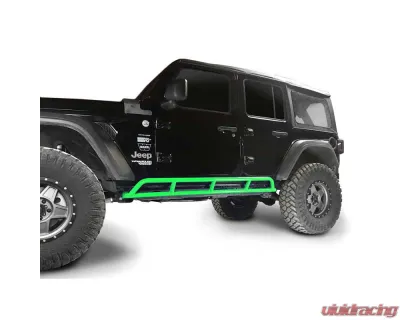 Steinjager Rock Slider (Neon Green) Jeep Wrangler JL 4-Door 2018-2020 - J0049194