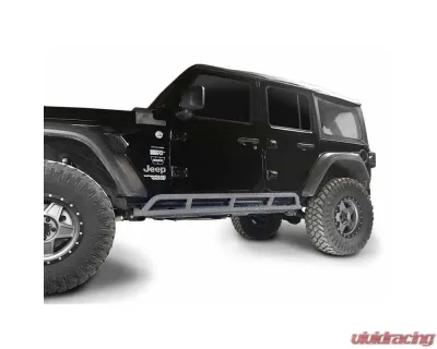 Steinjager Rock Slider (Gray Hammertone) Jeep Wrangler JL 4-Door 2018-2020 - J0049199