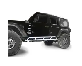 Steinjager Rock Slider (Cloud White) Jeep Wrangler JL 4-Door 2018-2020