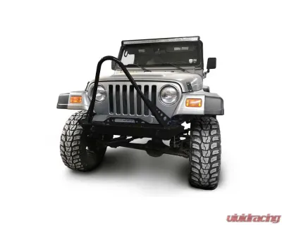 Steinjager Front Bumper w/ Stinger Black Jeep Wrangler TJ 1997-2006 - J0049285