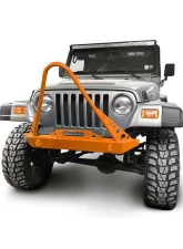 Steinjager Front Bumper w/ Stinger Fluorescent Orange Jeep Wrangler TJ 1997-2006                                     - J0049286 - Image 3