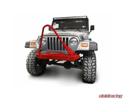 Steinjager Front Bumper w/ Stinger Red Baron Jeep Wrangler TJ 1997-2006 - J0049287