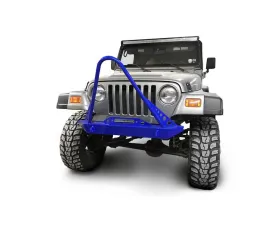 Steinjager Front Bumper w/ Stinger Southwest Blue Jeep Wrangler TJ 1997-2006