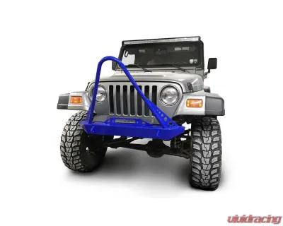 Steinjager Front Bumper w/ Stinger Southwest Blue Jeep Wrangler TJ 1997-2006 - J0049288