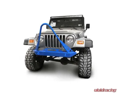 Steinjager Front Bumper w/ Stinger Playboy Blue Jeep Wrangler TJ 1997-2006 - J0049289