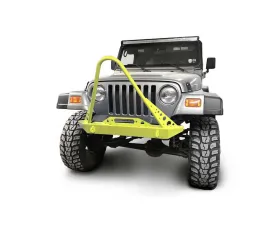 Steinjager Front Bumper w/ Stinger Lemon Peel Jeep Wrangler TJ 1997-2006