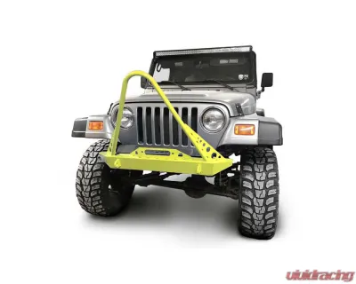Steinjager Front Bumper w/ Stinger Lemon Peel Jeep Wrangler TJ 1997-2006 - J0049290