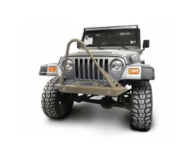 Steinjager Front Bumper w/ Stinger Military Beige Jeep Wrangler TJ 1997-2006