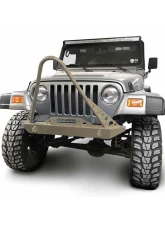 Steinjager Front Bumper w/ Stinger Military Beige Jeep Wrangler TJ 1997-2006                                     - J0049294 - Image 3
