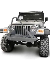 Steinjager Front Bumper w/ Stinger Gray Hammertone Jeep Wrangler TJ 1997-2006                                     - J0049296 - Image 3