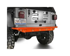 Steinjager Rear Bumper (Fluorescent Orange) Jeep Wrangler TJ 1997-2006