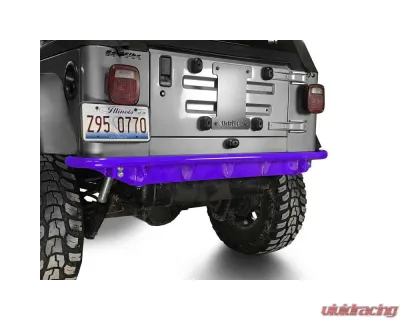 Steinjager Rear Bumper (Sinbad Purple) Jeep Wrangler TJ 1997-2006 - J0049315