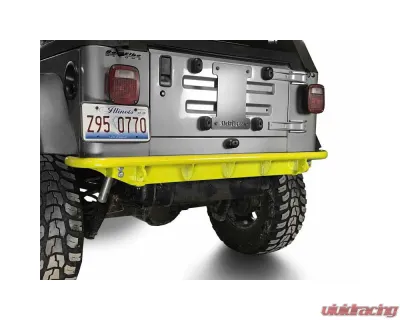 Steinjager Rear Bumper (Neon Yellow) Jeep Wrangler TJ 1997-2006 - J0049317