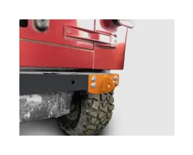 Steinjager Rear D-Ring Mount Bumperette (Fluorescent Orange) Jeep Wrangler TJ 1997-2006
