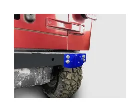 Steinjager Rear D-Ring Mount Bumperette (Southwest Blue) Jeep Wrangler TJ 1997-2006